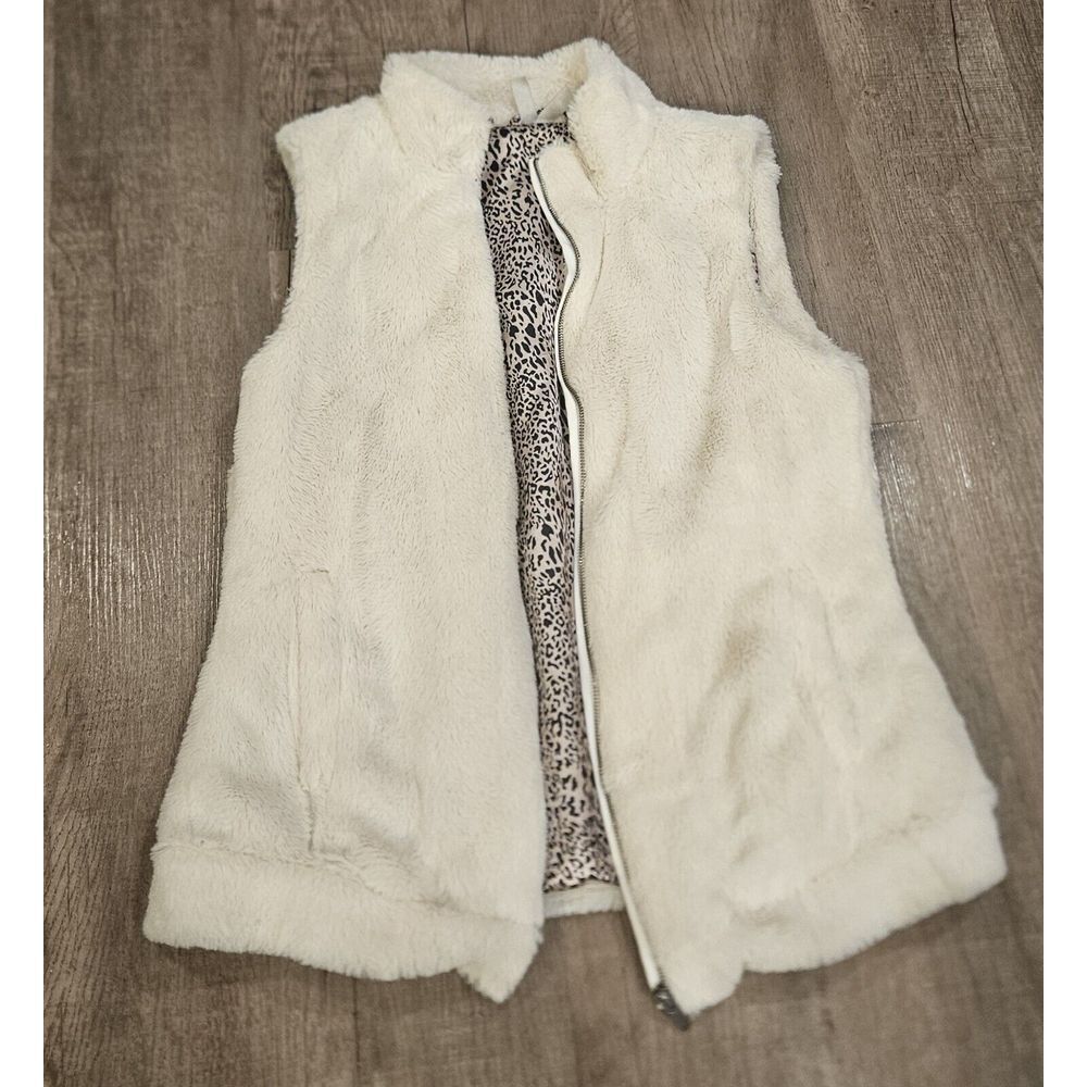 Vanity Light Fur Vest Size M